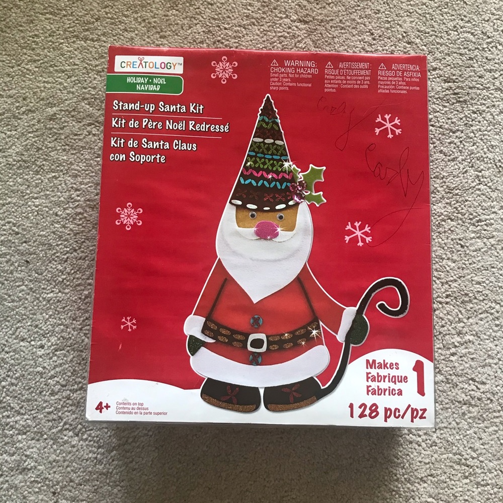 Creatology Holiday Stand-Up Santa Kit
